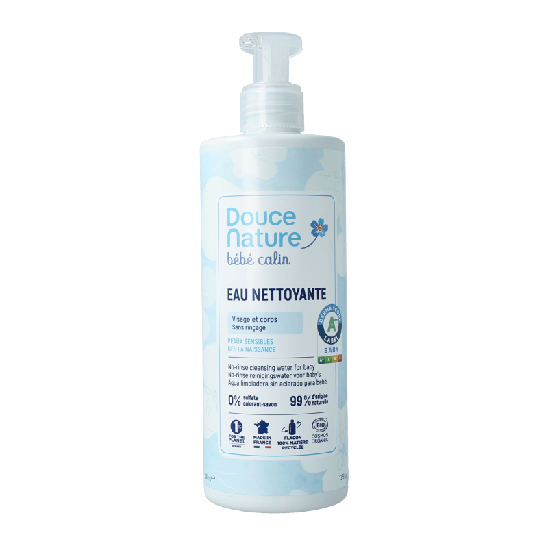 Douce Nature Baby face & body cleansing water bio 400 ml
