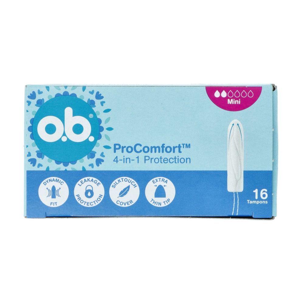 OB Tampons pro comfort advanced mini 16 stuks