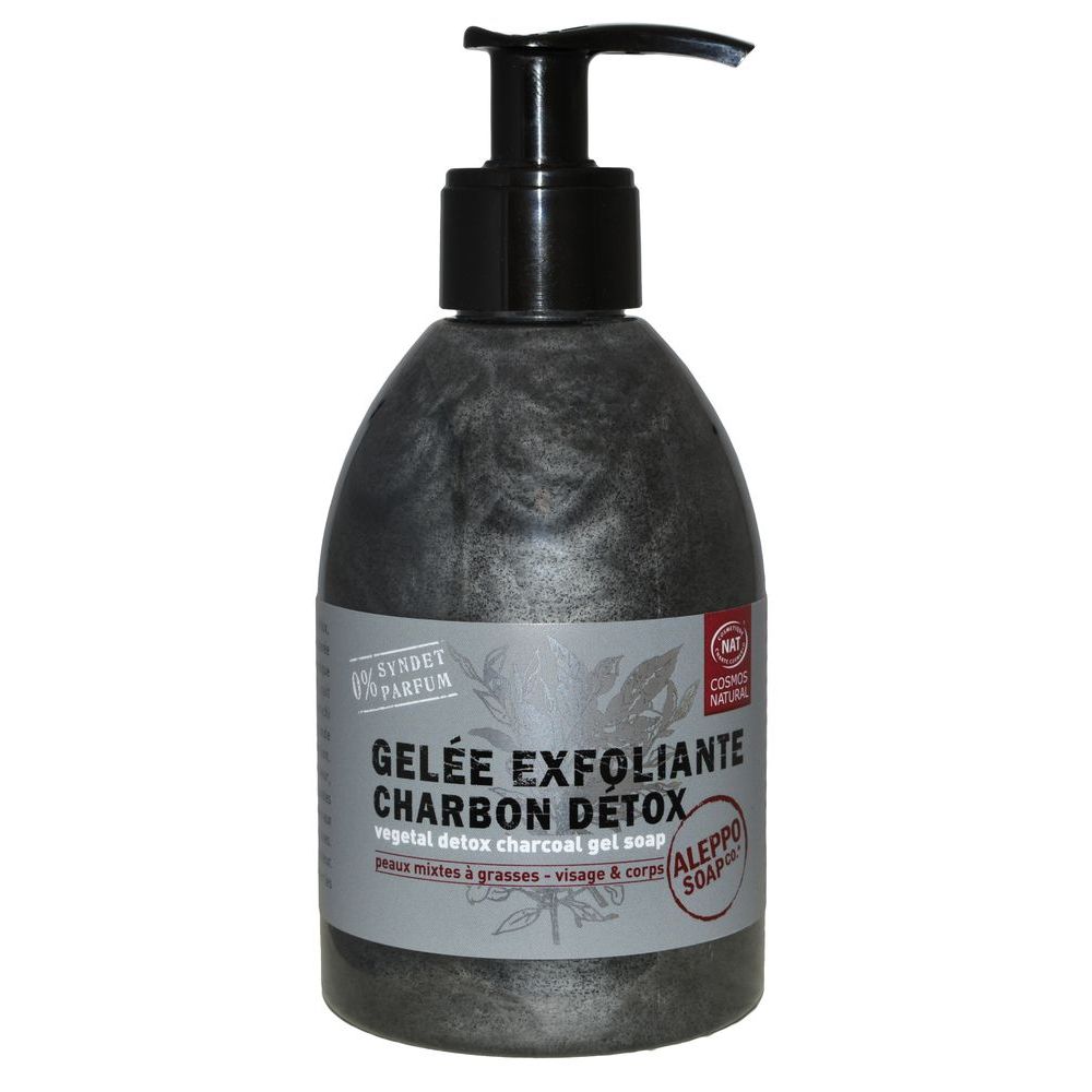 Aleppo Soap Co. Vegetal Detox Charcoal Vloeibare Zeep 300 ml