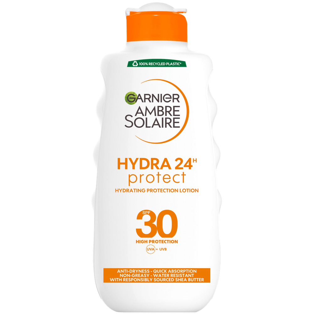 Ambre Solaire Hydraterende melk protect SPF30 175 ml - Garnier Ambre solaire