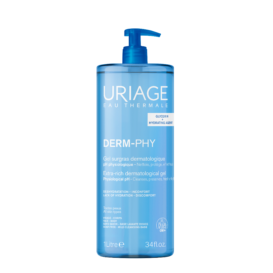 Uriage Extra Rijke Dermatologische Reinigingsgel 1 liter