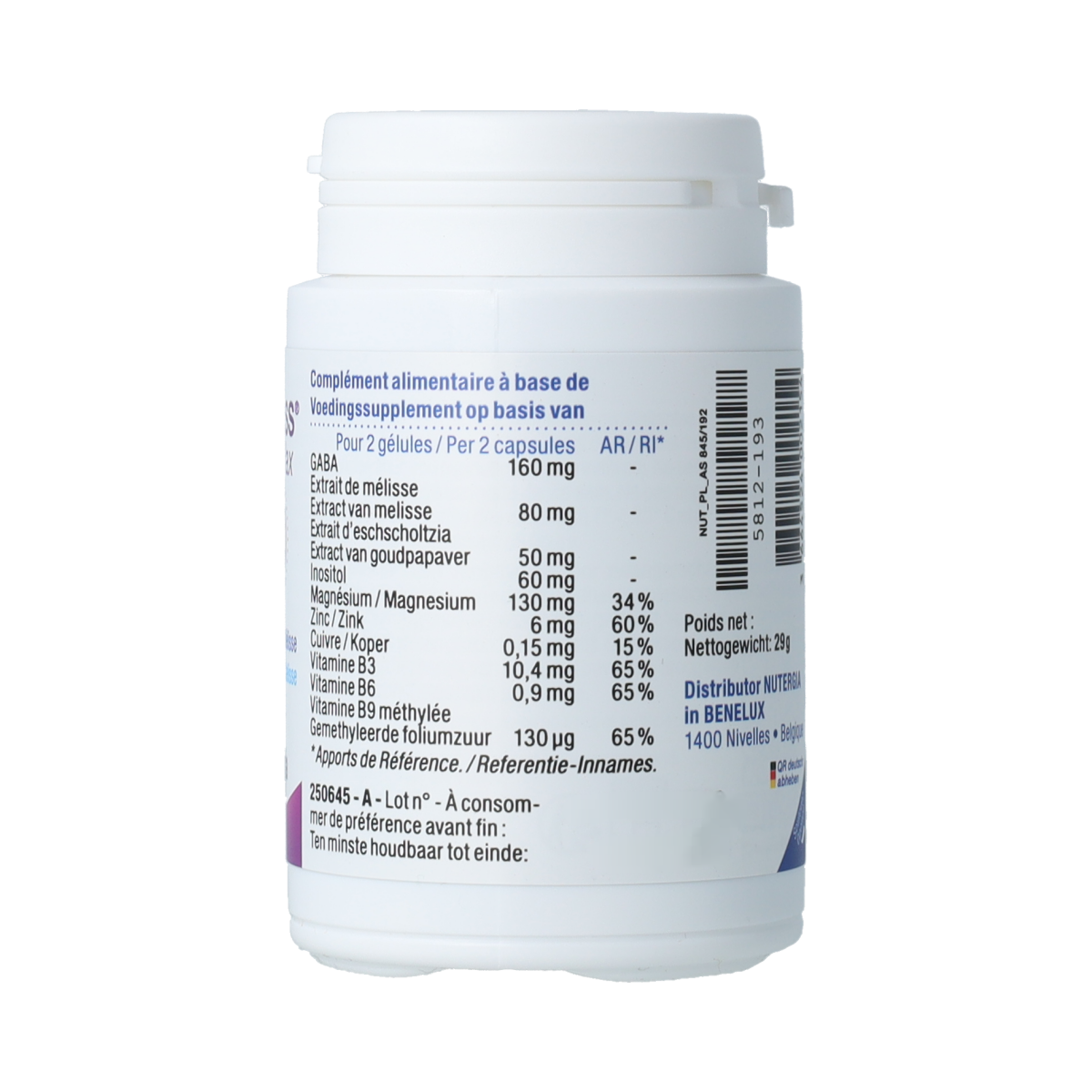 Nutergia ERGYSTRESS Relax 60 capsules (2)