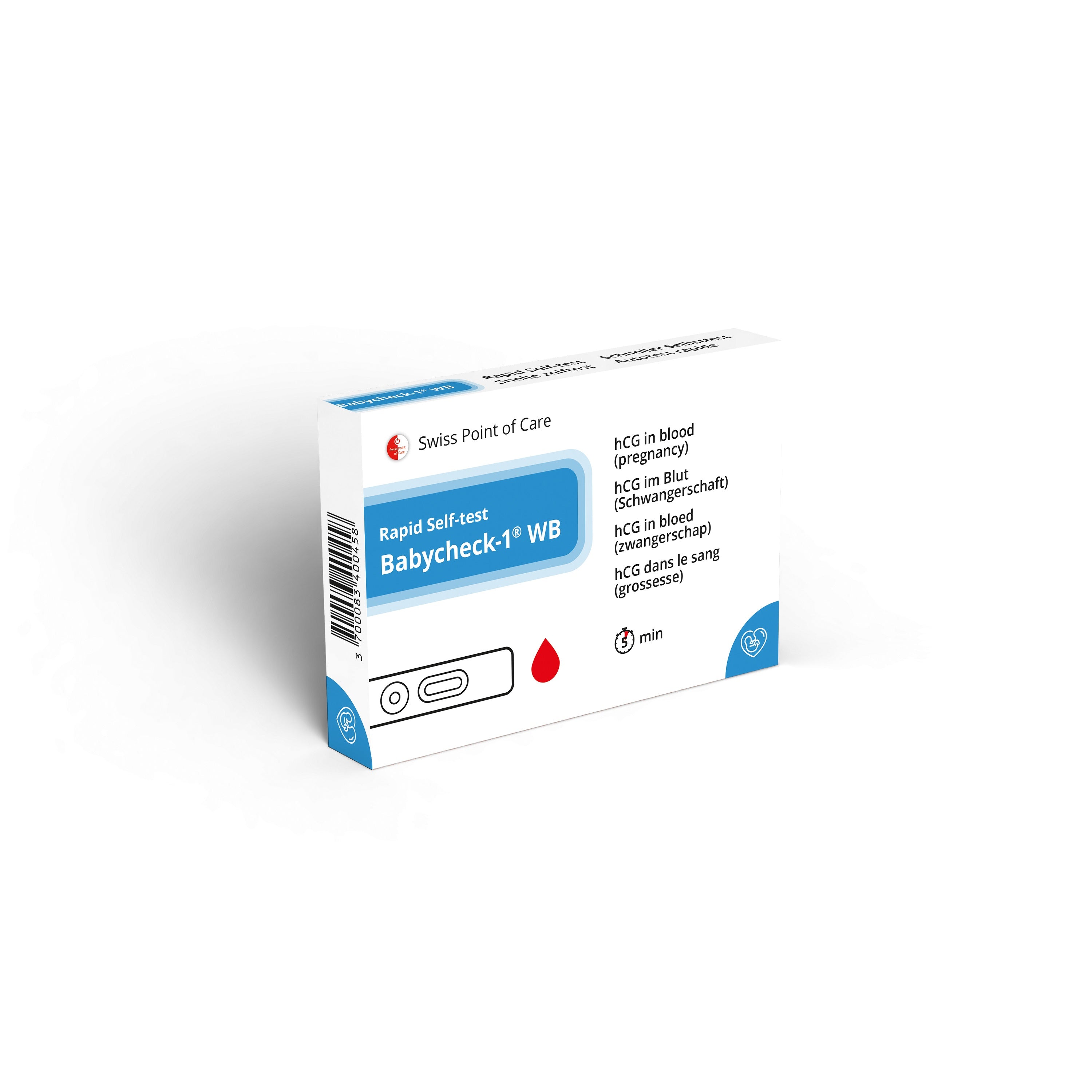Swiss Point of Care of Care Zelftest babycheck