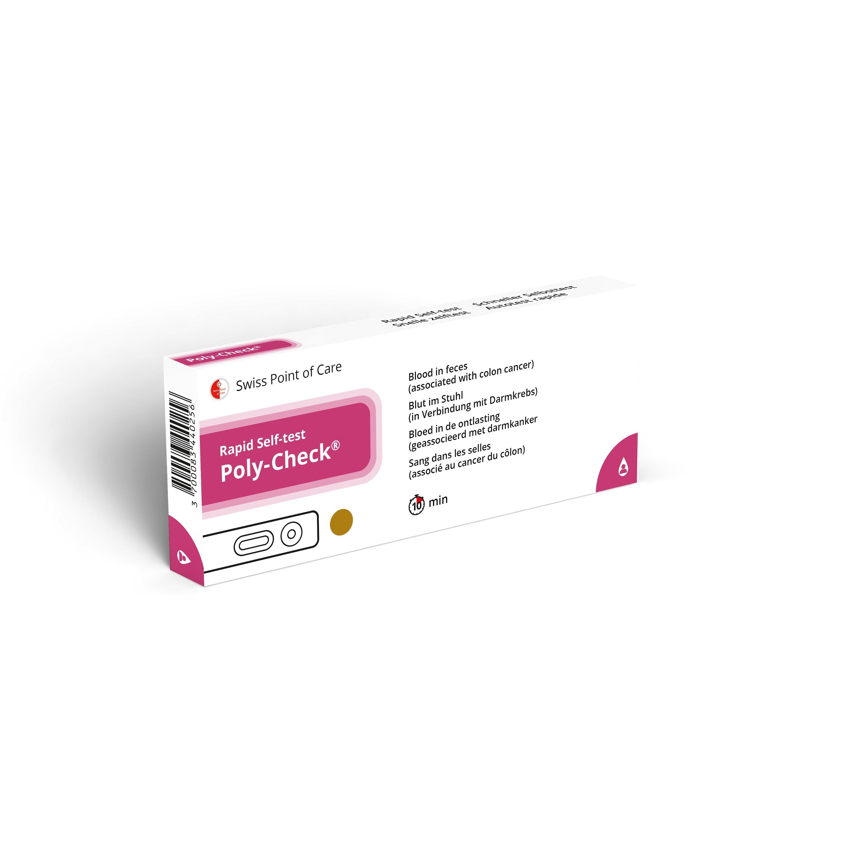 Swiss Point of Care of Care Zelftest poly-check
