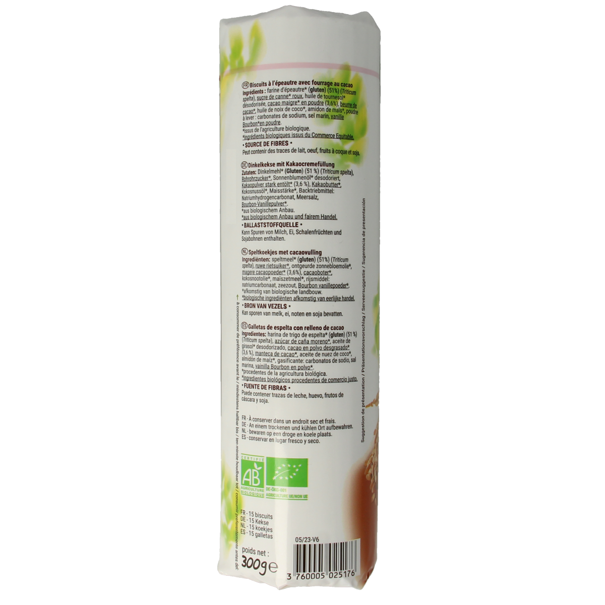 Bisson Choco chocolade 300 gram