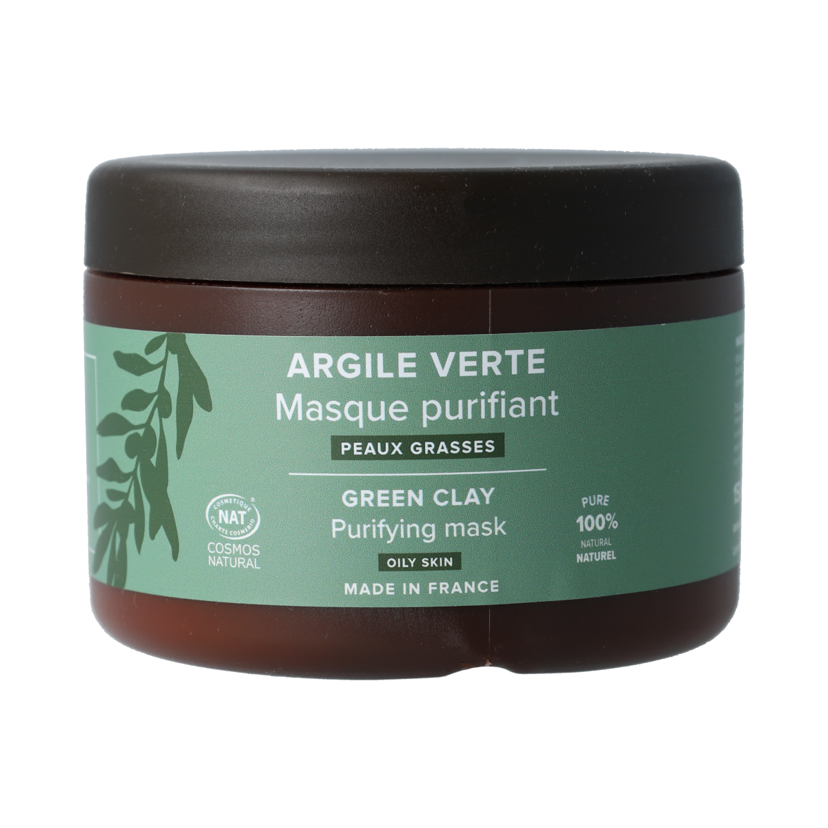 Najel Aleppo gezichtsmasker groene klei 150 gram