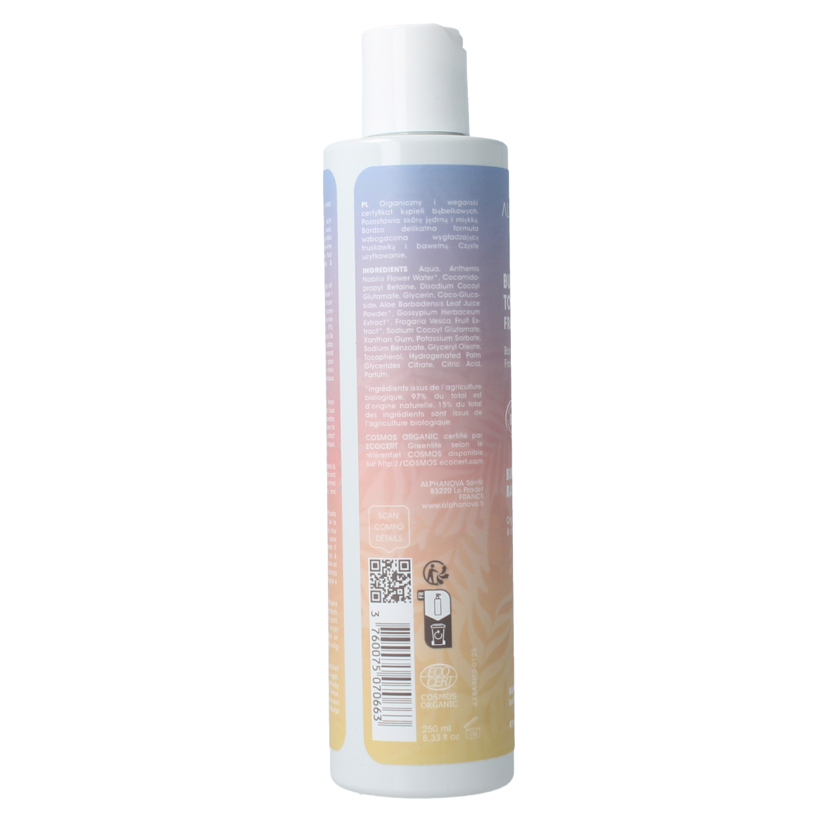 Alphanova Bubble bath princess 250 ml