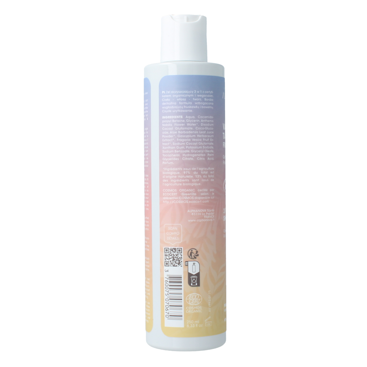 Alphanova Kids shampoo princess 250 ml