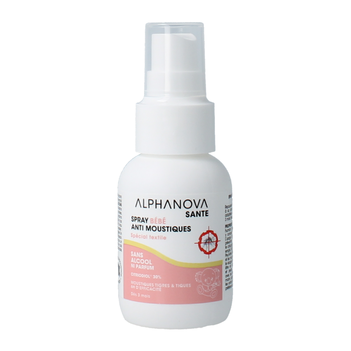 Alphanova Baby spray anti muggen biologisch 50 ml