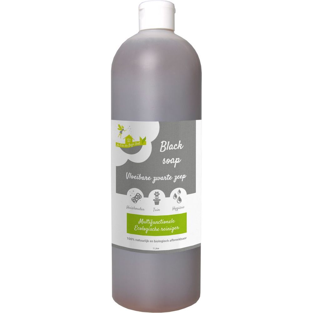 Eco Conseils Zwarte Zeep Vloeibaar 1 lt