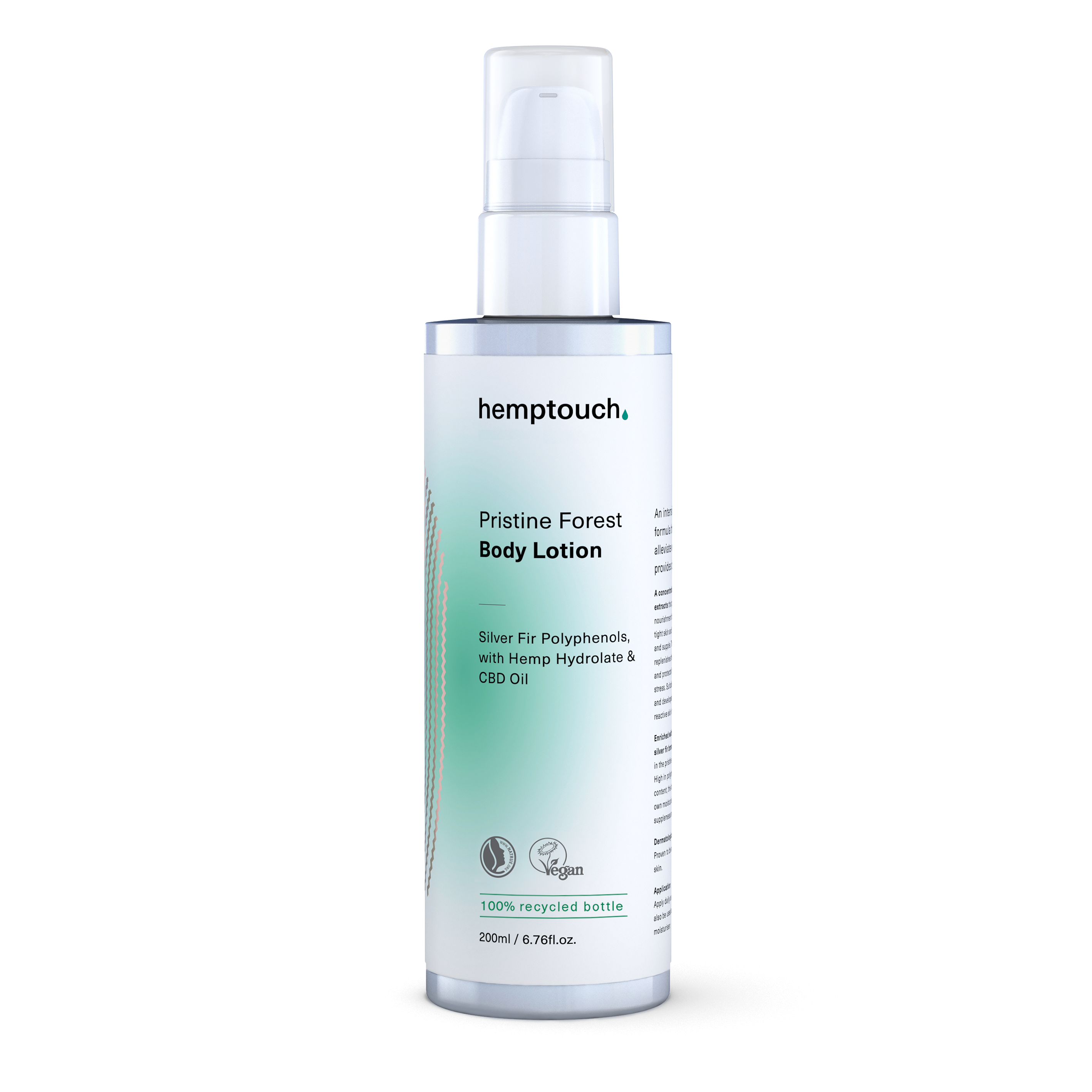 Hemptouch Pristine forest body lotion 200 ml