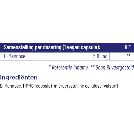 Vitakruid D-Mannose 90 capsules