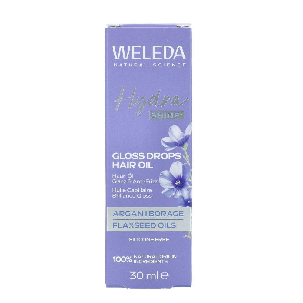Weleda Hydra shine haarolie bio 30 ml