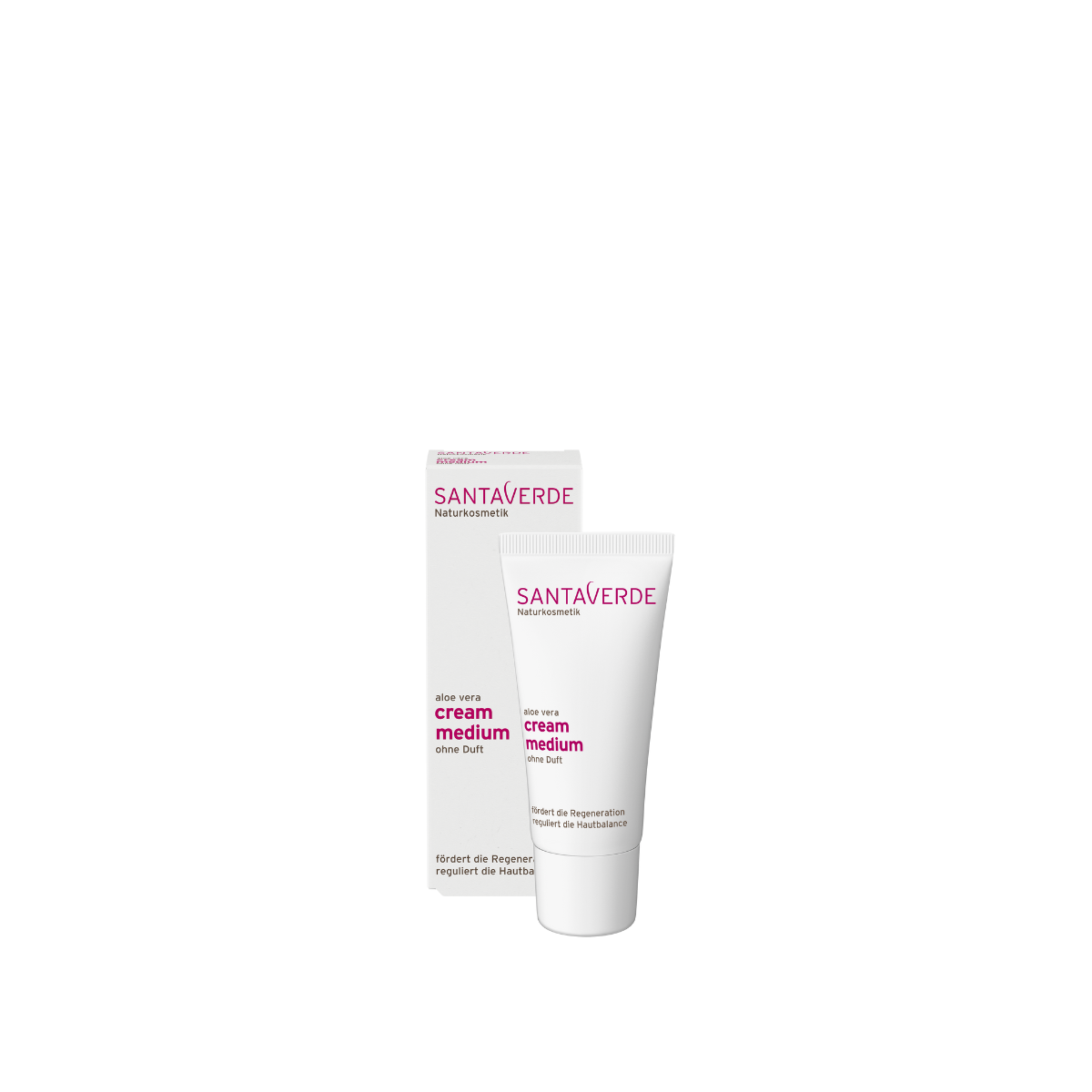 Santaverde Aloe vera cream medium parfumvrij 30 ml