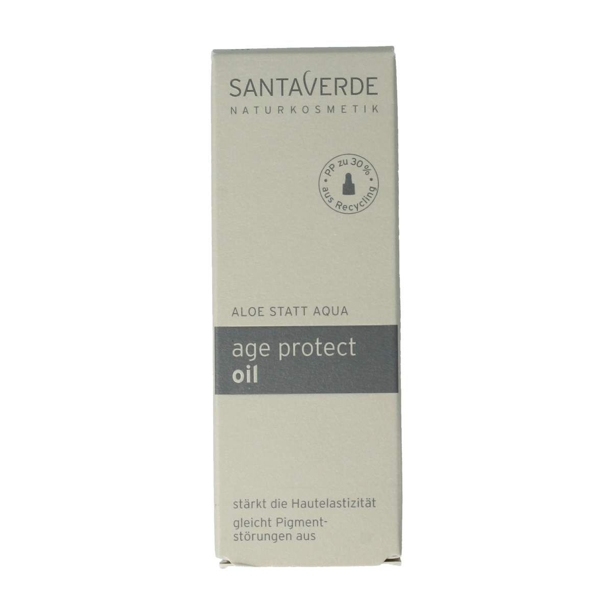 Santaverde Aloe vera age protect gezichtsolie 30 ml
