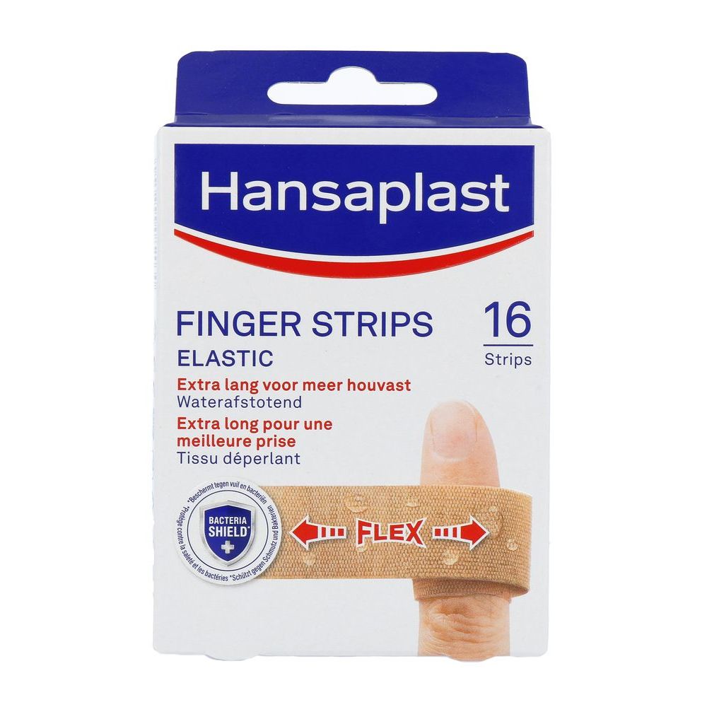 Hansaplast Vingerpleister elastisch strips 16 stuks