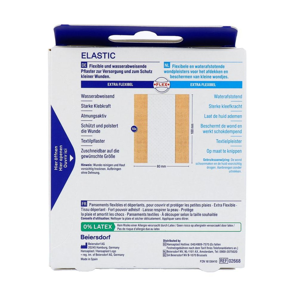 Hansaplast Elastic 1m x 8cm