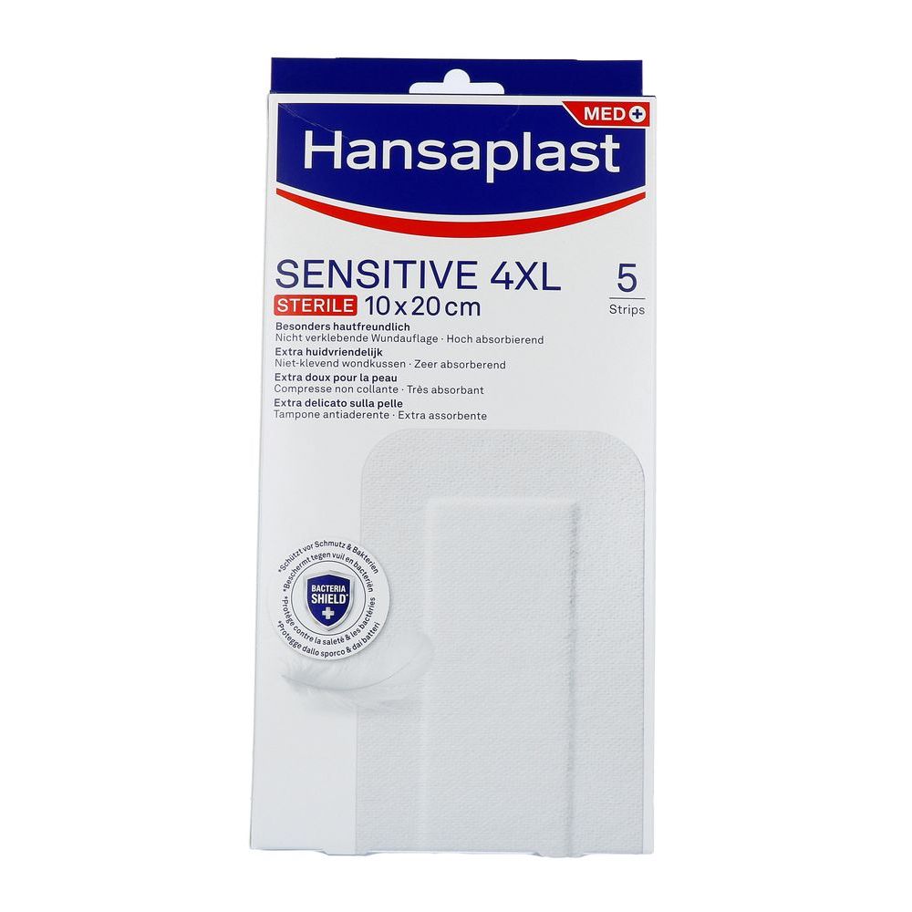 Hansaplast Pleisters sensitive 4XL 5 stuks