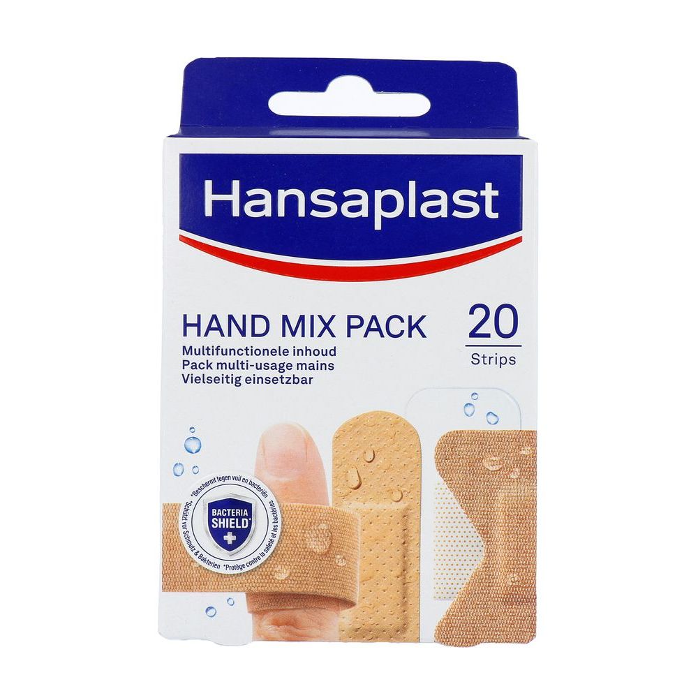 Hansaplast Hand mix pack pleisters 20 stuks