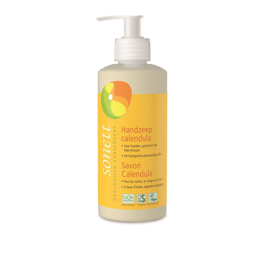 Sonett Handzeep Calendula Pompje 300 ml