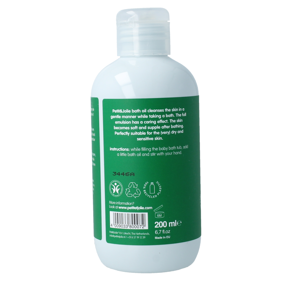 Petit & Jolie Baby bath oil 200 ml