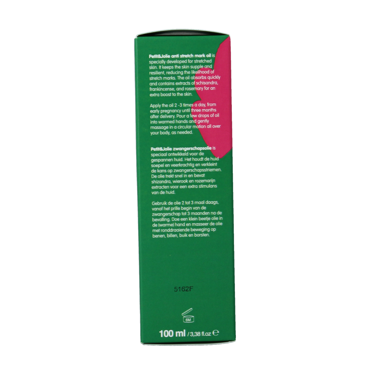 Petit & Jolie Anti striae mark oil 100 ml