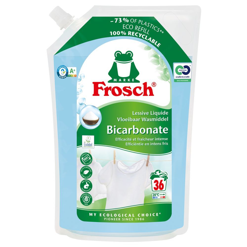 Frosch Geconcentreerd Vloeibaar Wasmiddel Bicarbonate Refill 1800 ml