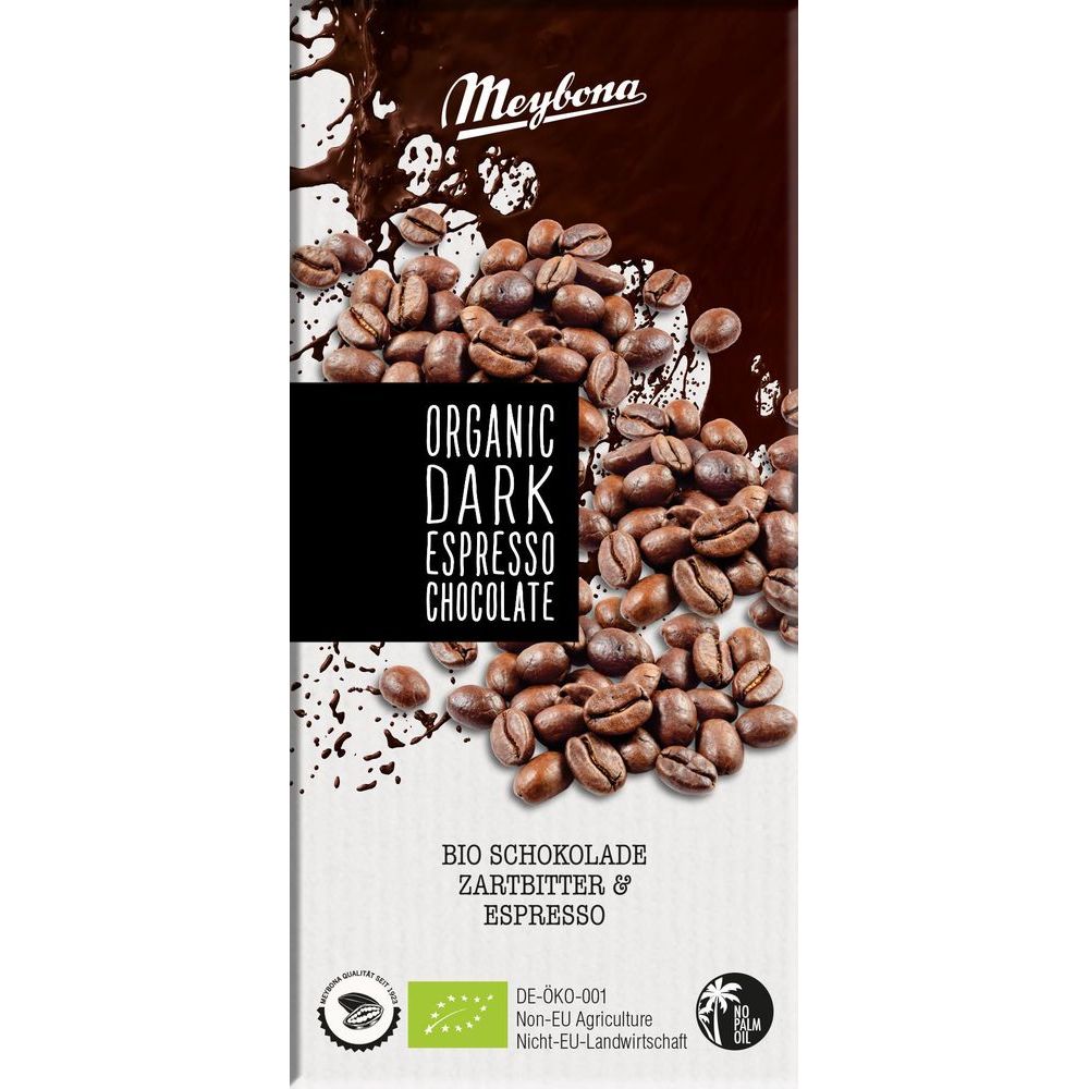 Meybona Organic Dark Espresso Chocolate 100 gr