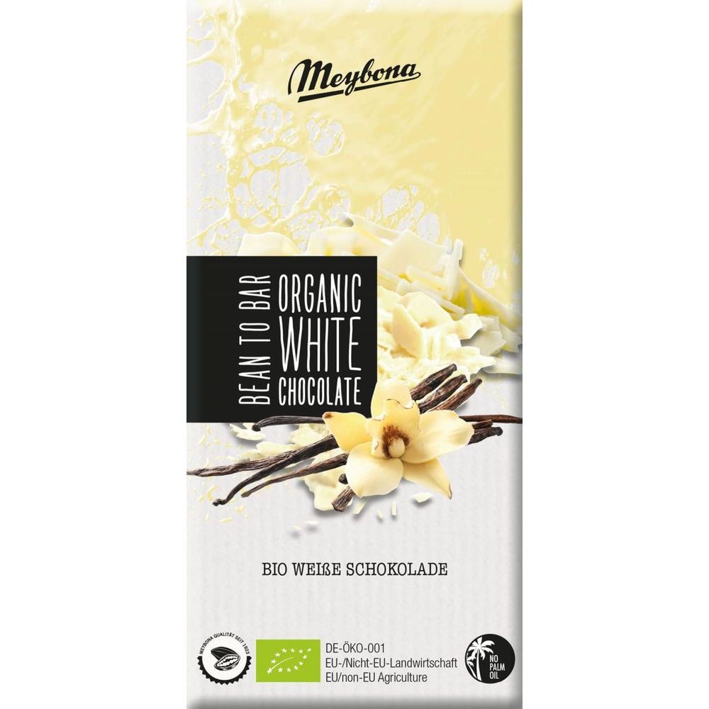 Meybona Organic White Chocolate 100 gr