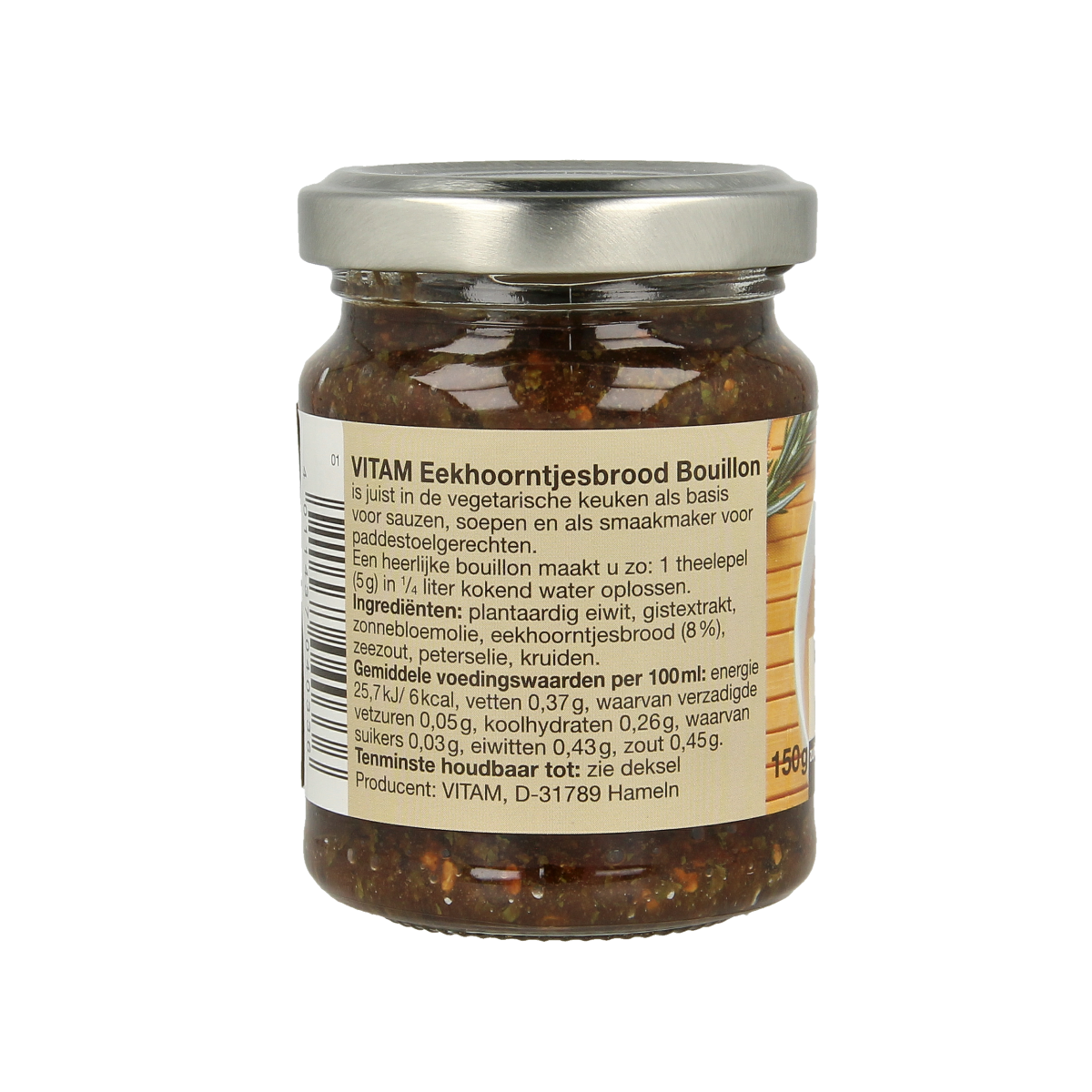 Vitam Eekhoorntjesbrood bouillon pasta 150 gram