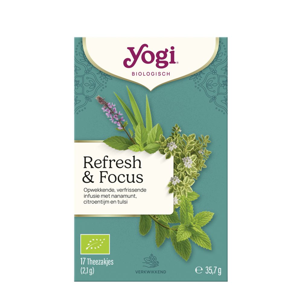 Yogi Tea Refresh & focus bio 17 zk