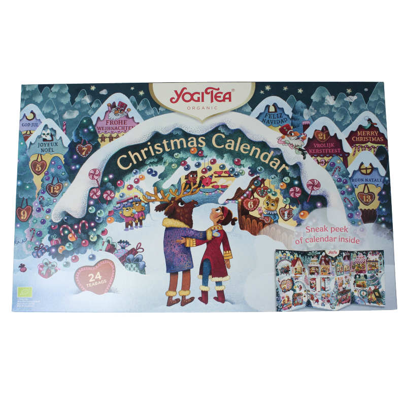 Yogi Christmas calendar 2025 bio