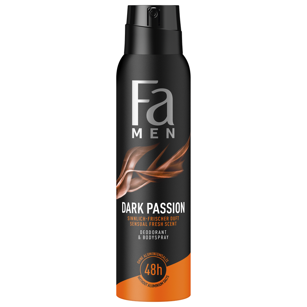 FA Men Dark Passion Deodorant & Bodyspray 150 ml