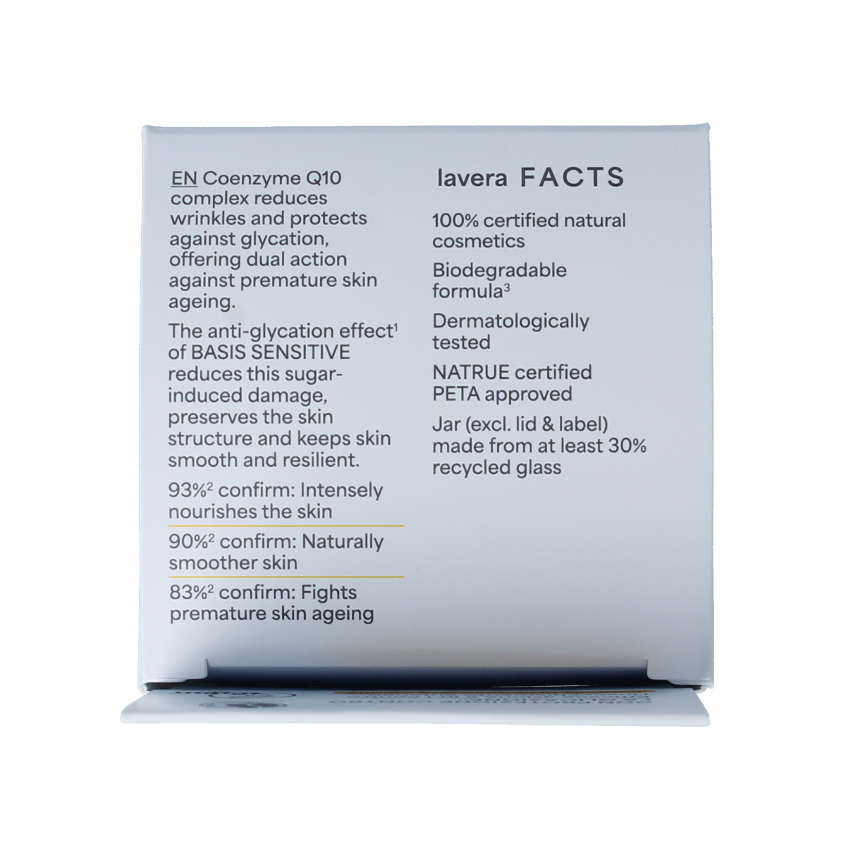 Lavera Basis Q10 moisturising cream 50 ml