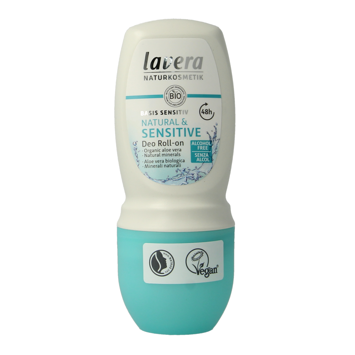 Lavera Deodorant roll-on basis sensitiv EN-IT 50 ml
