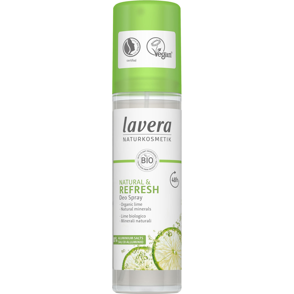 Lavera Deodorant spray natural & refresh EN-IT 75 ml