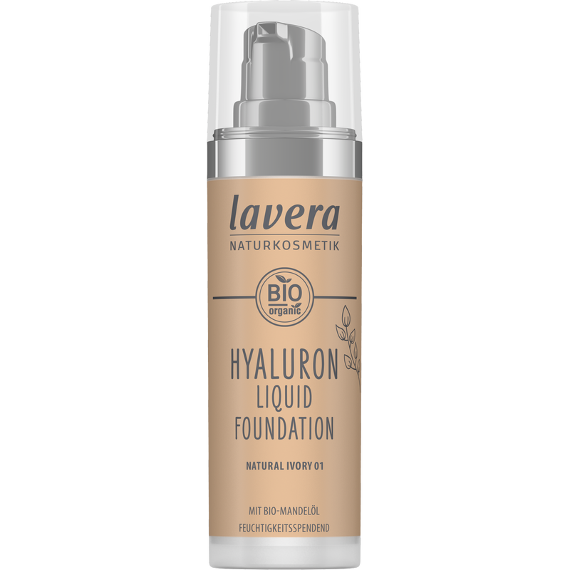 Lavera Hyaluron liquid foundation natural ivory 01 30 ml