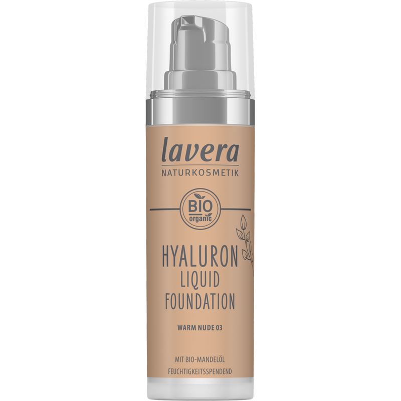 Lavera Hyaluron liquid foundation warm nude 03 30 ml