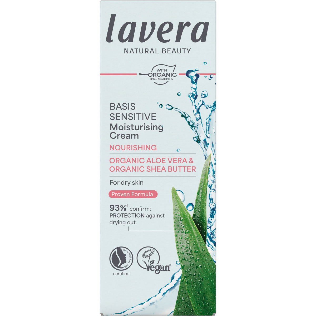 Lavera Basis sensitiv regenerat moisturising cream EN-IT 50 ml