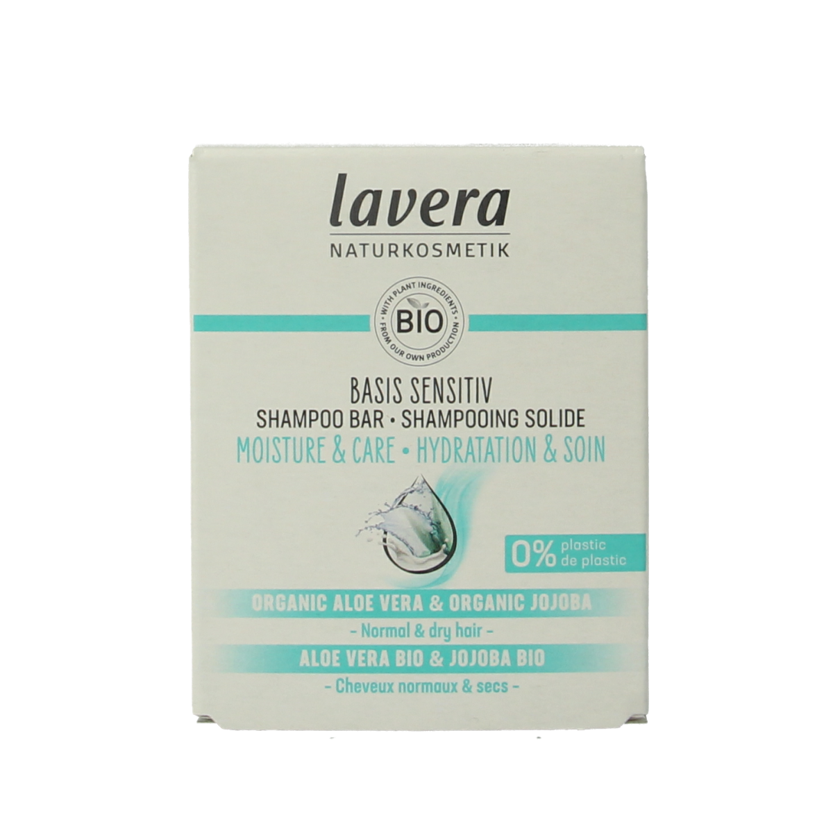 Lavera Shampoobar basis sensitiv moisture & care 50 gram