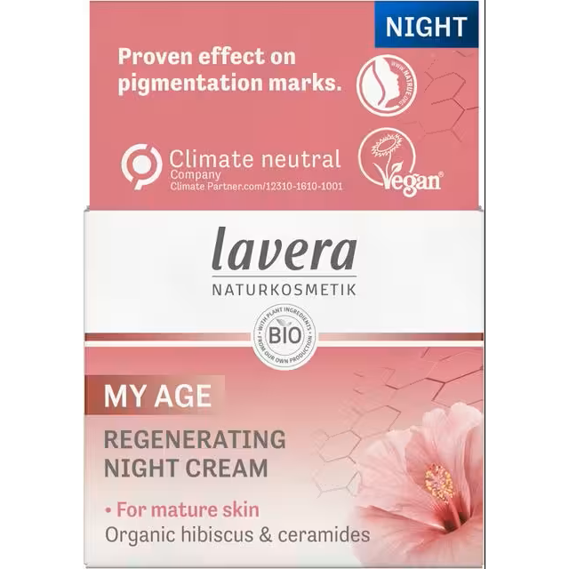 Lavera My age night cream regeneration biologisch 50 ml