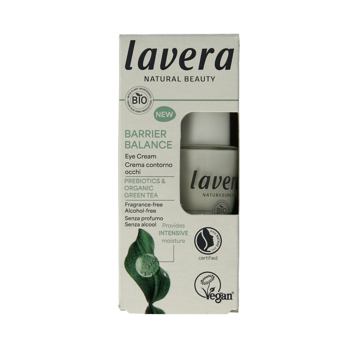 Lavera Barrier balance eye cream biologisch 15 ml