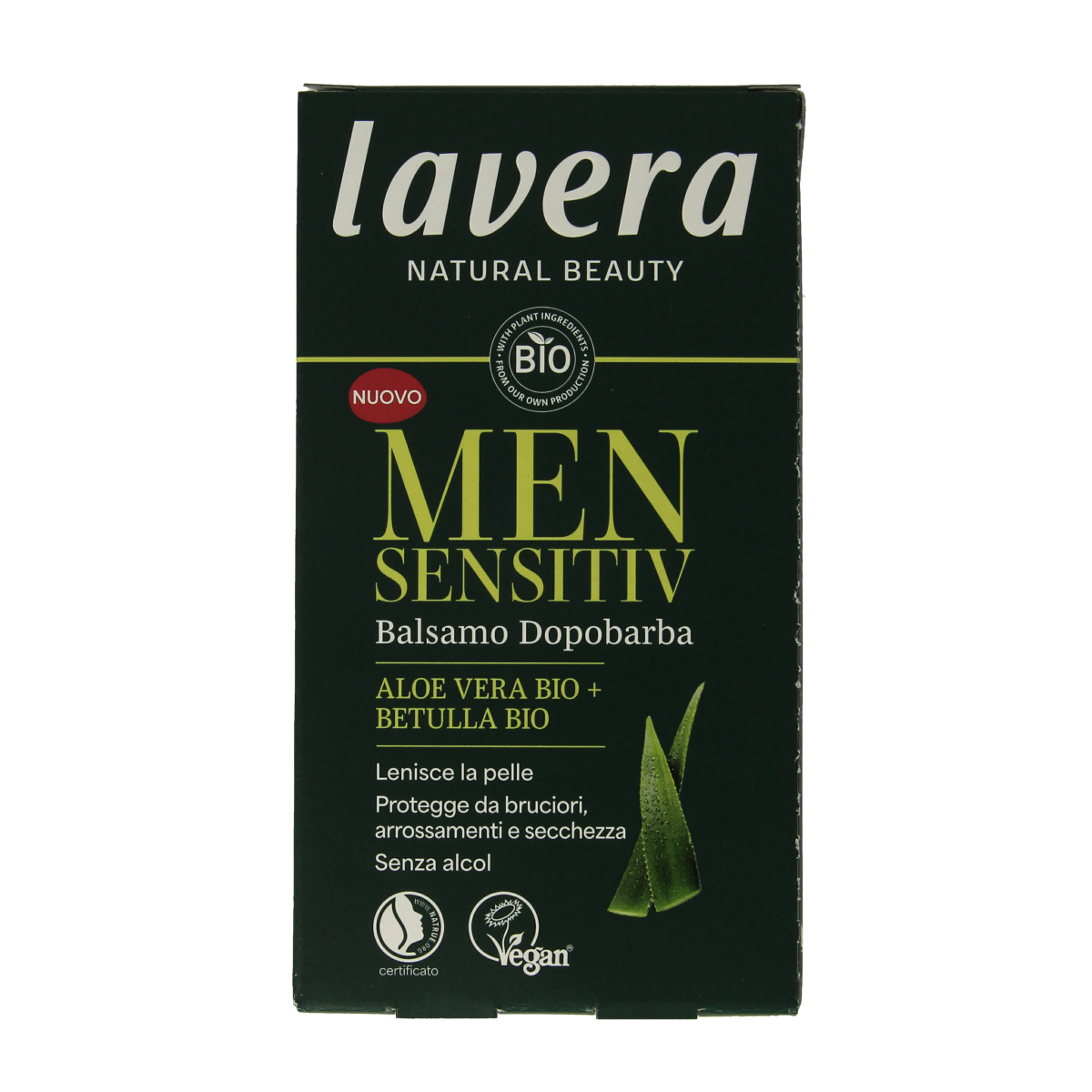 Lavera Men sensitiv aftershave balm biologisch 100 ml