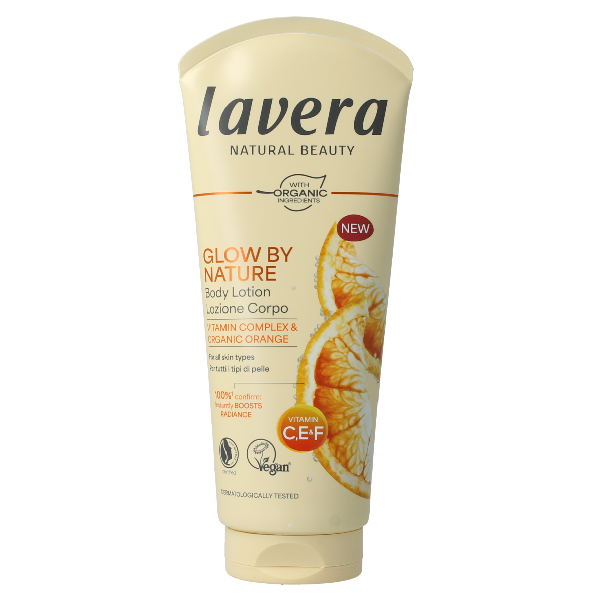 Lavera Bodylotion glow by nature biologisch 200 ml