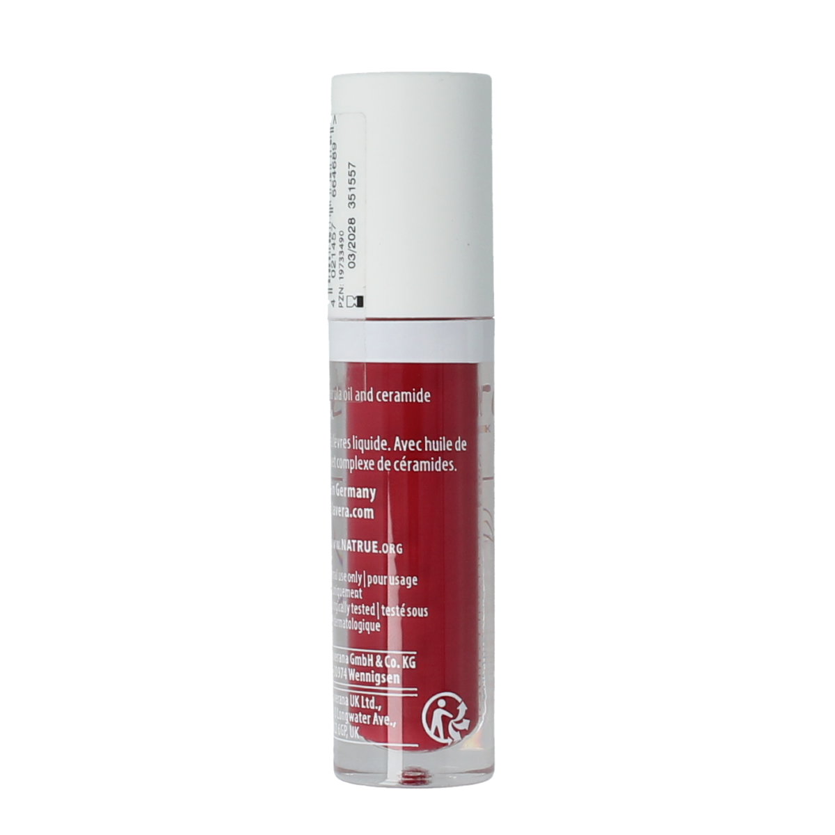 Lavera Lipstick liquid poppy red 01 biologisch