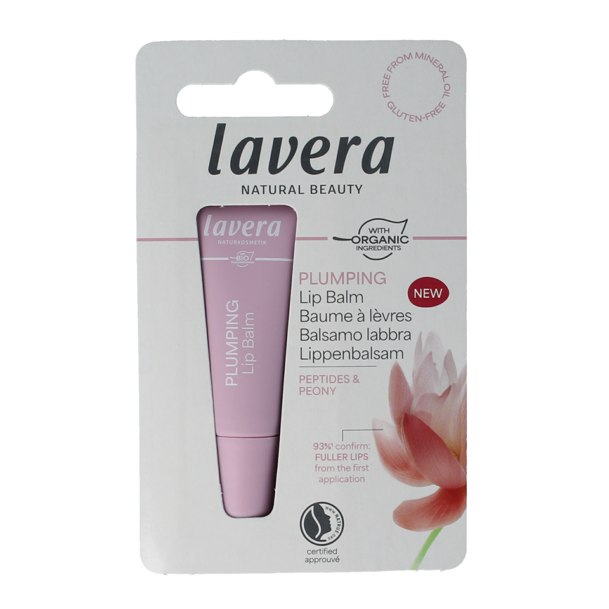 Lavera Lipbalm plumping 8 ml