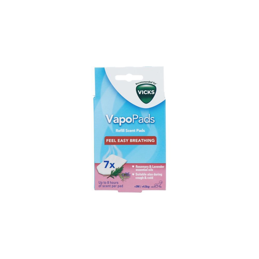 Vicks VapoPads Lavendel & Rozemarijn 7 st