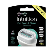 Wilkinson Intuition Sensitive Care 2in1 Scheermesjes 4 st