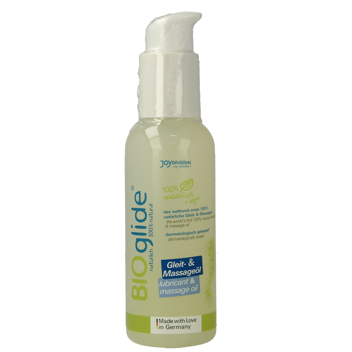 Bioglide glijmiddel & massageolie 125 ml