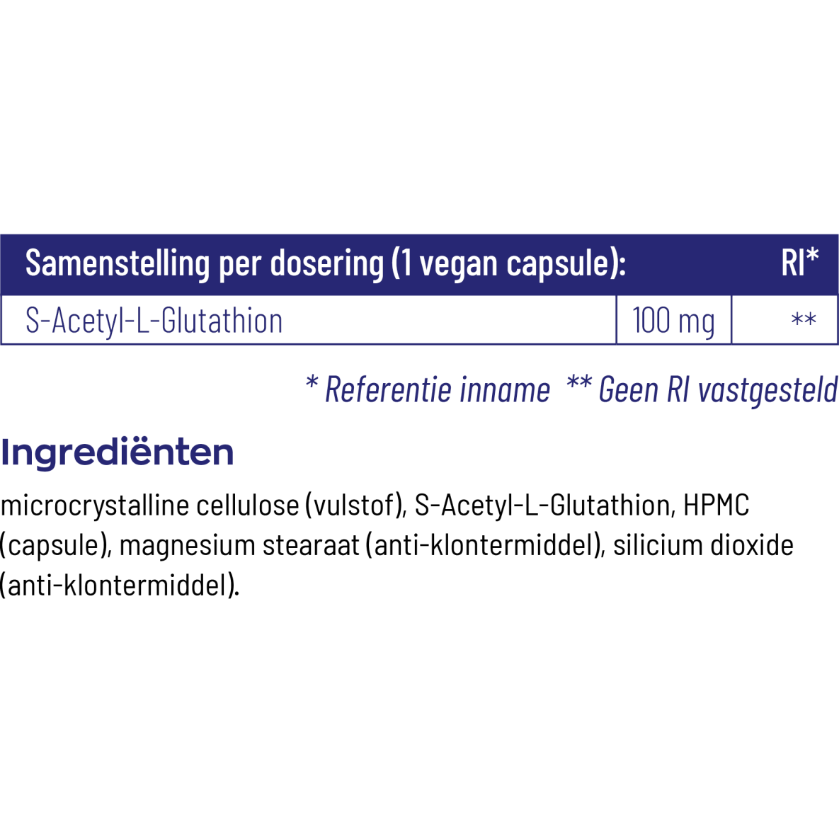 Vitakruid S-Acetyl-L-Glutathion
